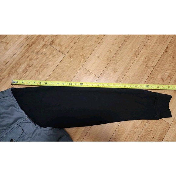 Dravus Heading Nowhere Black Gray Canvas Full Zip Hooded Hunting Jacket Men's M - Picture 8 of 10